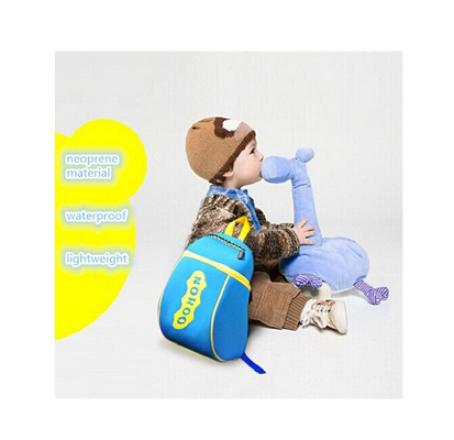 Il bambino blu del neoprene impermeabile ha personalizzato gli zainhi per i ragazzi/ragazze