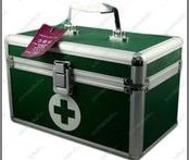 Casi della medicina di emergenza della famiglia con la struttura ad alta densità della lega di alluminio