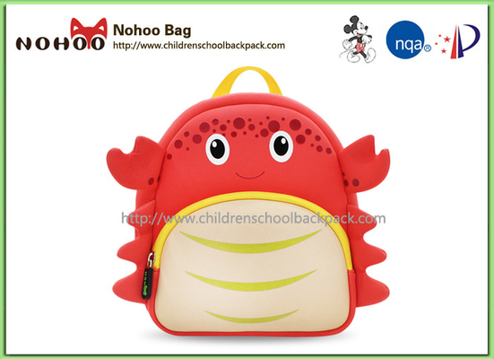 Zainhi durevoli del granchio di stile dei bambini di scuola di viaggio adorabile delle borse per i Kindergarteners